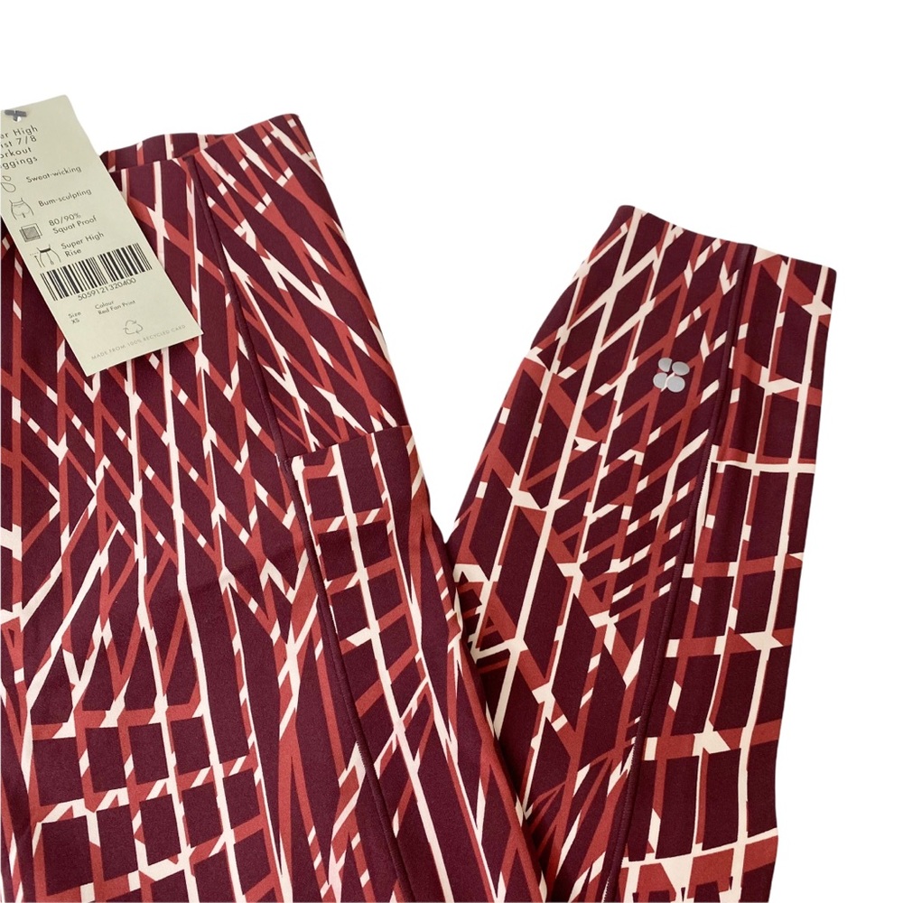 NWT Sweaty Betty 2-pc Set Power Super High Rise 7/8 Pocket Leggings Crop… - Picture 10 of 16